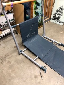 lot 312 image: FLUIDITY Fitness Evolved Exercise Yoga Mat & Ballet Bar