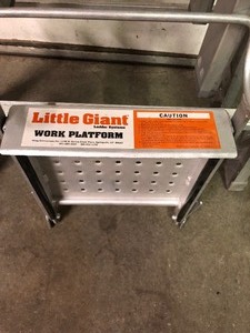 lot 317 image: Heavy Duty LITTLE GIANT Ladder System