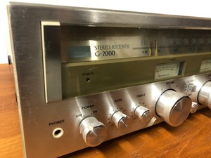 lot 391 image: Working SANSUI Model G-2000 Stereo Receiver