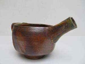 lot 85 image: Signed Studio Art Pottery Teapot Rustic Glaze Decor