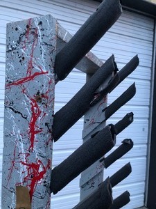 lot 61 image: Functional Storage Rack for Snow Skis Water Skis etc