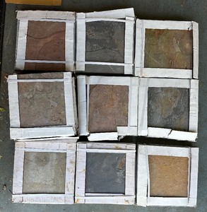 lot 66 image: New MSI Multi Classic 12 x 12 Slate Floor Tile - Approx 40 Boxes of 5