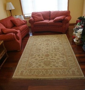 lot 10 image: SPHINX By Oriental Weavers Large Area Rug Tan Colored Fringed Made in Egypt