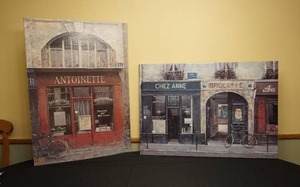 lot 39 image: Art in Motion By Artist Chiu Tak Hak Antoinette and Chez Anne Large Canvas Prints...