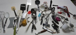lot 57 image: The Kitchen Drawer...Serving Utensils Etc.