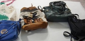 lot 73 image: Her Closet...Vintage Rucksack Backpack, Purse, Travel Bags Etc.