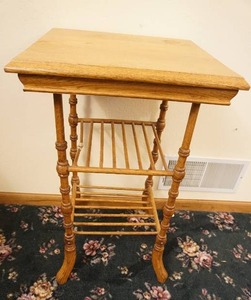 lot 103 image: Antique Stick Accent Table