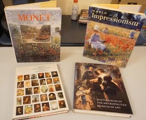lot 116 image: Coffee Table Books of ArtMonet, World Impressionism, Masterpieces of The Metropolitan Museum of Art - Philippe de Montebello,