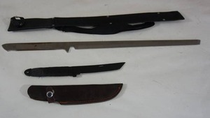 lot 156 image: Specially Crafted Eight Dragon Sword STAINLESS CHINA wSheath, Cold Steel Knife wSheath Pakistan...