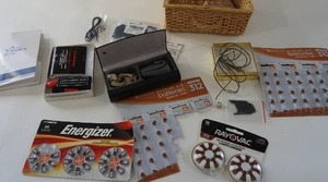lot 186 image: Starkey Hearing Aids, 312 Batteries and More...