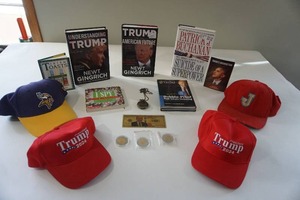 lot 187 image: Memorabilia with a Whole Lot of TRUMP...