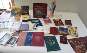 lot 190 image: Archangel Books & Gifts...Books Pamphlets Statue Prints Bibles and More...