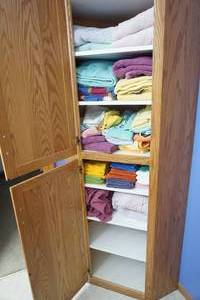 lot 206 image: Cabinet of Towels...