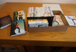 lot 260 image: Slim Series Work-Out DVDs Etc.
