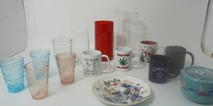 lot 13 image: Miscellaneous Glasses & Cups