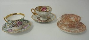 lot 22 image: Beautiful Vintage Tea Cup Sets...