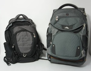 lot 39 image: High Sierra Backpack With Handles Wheels Multiple Storage Sections...