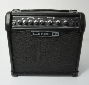 lot 70 image: Black LINE 6 Spider IV   15 Amplifier--15 Watts---Made In China