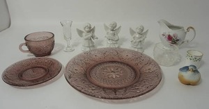 lot 86 image: Vintage Tiara Amethyst Purple INDIANA GLASS Tableware...