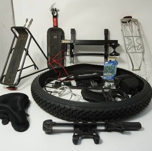 lot 101 image: Bicycle Accessories...