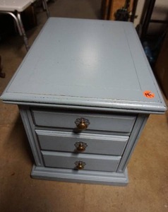 lot 141 image: Home Furniture Bedroom Nightstand wDrawers...