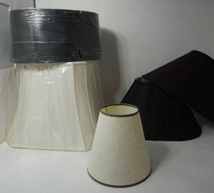 lot 145 image: Four Lamp Shades
