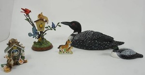 lot 154 image: Home DeCor Figurines...