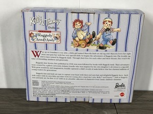 lot 20 image: Raggedy Ann and Andy Barbie Dolls Kelly Tommy 1999 Collection