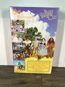 lot 27 image: 1999 Mattel Ken Barbie as the Scarecrow from the Wizard of Oz Collection