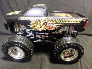 lot 163 image: Dodge Rammunition battery operated monster truck