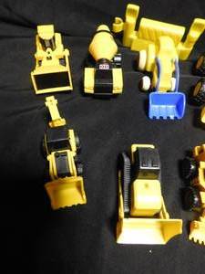 lot 168 image: Lot of toy construction vehicles
