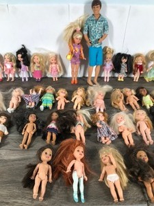 lot 98 image: Lot of Barbie Dolls