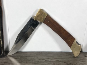 lot 116 image: 2 - Stainless Steel Hunting Knives with Sheaths