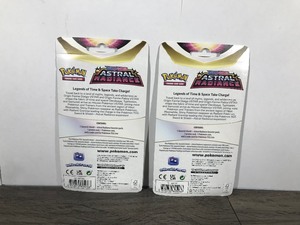 lot 125 image: POKEMON Sword & Shield Oricorio & Toxel Booster Packs (2 - Unopened packs with coin in the front)