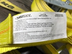 lot 355 image: 3 - Heavy Duty Tie Down Ratchet Straps