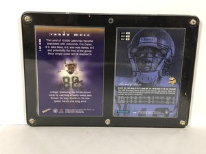 lot 439 image: 2 - Randy Moss Football Cards