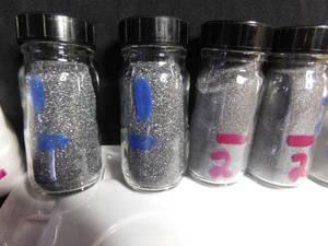 lot 188 image: 4 step Rock tumbler grit and polish