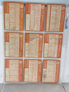 lot 464 image: Lot of 9 - 1964 Topps Baseball Cards