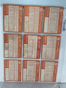 lot 466 image: Lot of 9 - 1964 Topps Baseball Cards