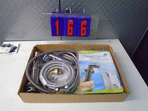 lot 166 image: Flat of electronics or plumbing store pulls. As shown.