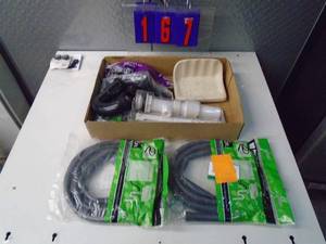 lot 167 image: Flat of electronics or plumbing store pulls. As shown.