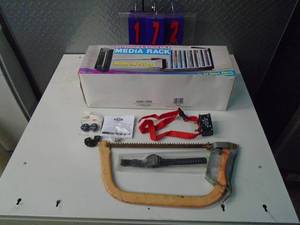 lot 172 image: Flat of electronics or plumbing store pulls. As shown.