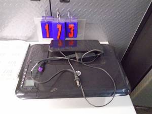 lot 173 image: HP 3050 printer. Used condition. Just taken out of service. Uses hp 61 cartridge. As shown.