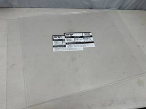2 New Sheets of Plaskolite Optix Clear Acrylic Sheet 18 in. x 24 in. x .100 inch thickness.