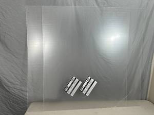 2 New Pcs of Optix Acrylic Sheets 36 x 36 x .100