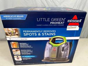 Brand New Bissell Little Green Proheat Spot Cleaner Shampooer