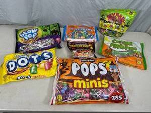 Assorted Candy, Suckers, and More