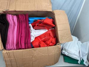 Large Box of Reusable Bags