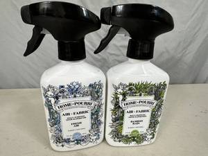 2 New Home-Pourri Air and Fabric Sprays