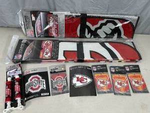 New Ohio State and KC Chiefs Auto Shades and Team Gear